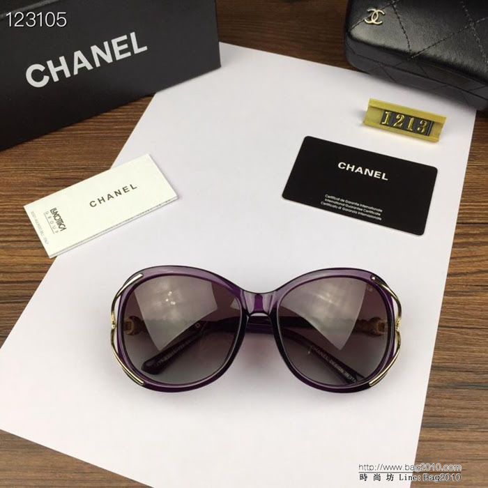 CHANEL香奈兒 官網同步 歐美風範 原單偏光 女款 太陽鏡  lly1433